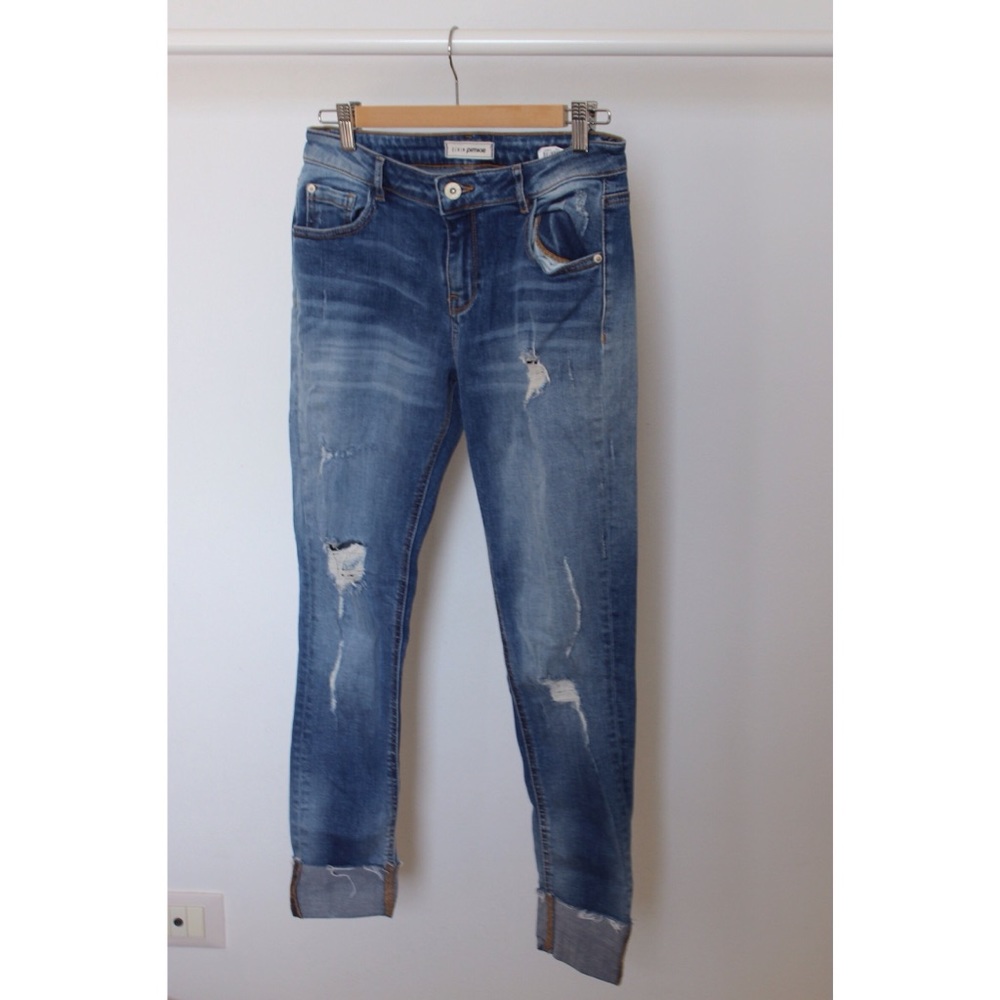 Italian cuffed jeans